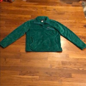 Patagonia Fleece- green, size L